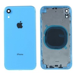 Carcasa Trasera completa con Flex y componentes iPhone XR Azul