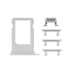 Botones iPhone 7 Plata